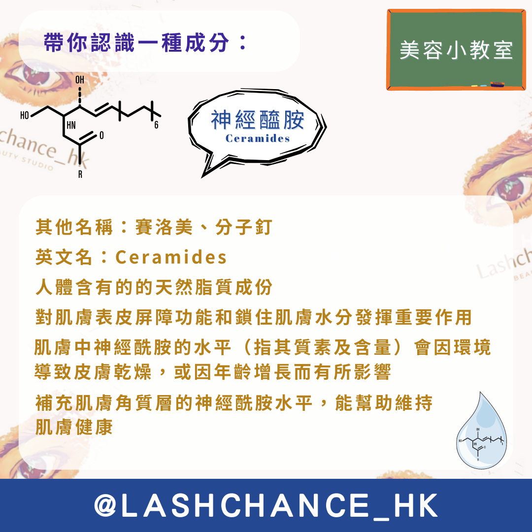 美容小教室 帶你認識一種成分：神經醯胺